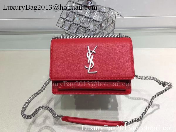 Yves Saint Laurent Cross-body Shoulder Bag Y13928 Red