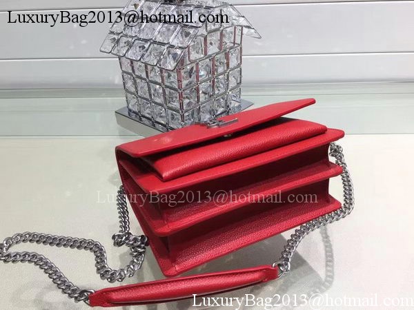 Yves Saint Laurent Cross-body Shoulder Bag Y13928 Red