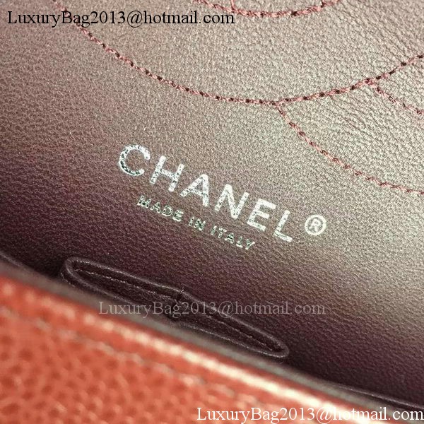 Chanel Classic Flap Bag Original Cannage Patterns A1119 Burgundy