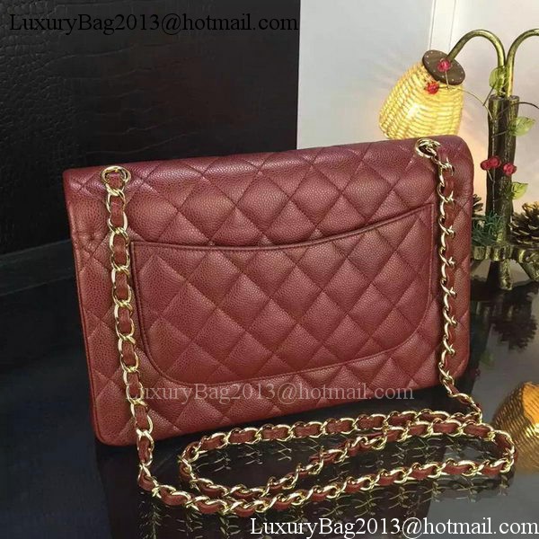 Chanel Classic Flap Bag Original Cannage Patterns A1119 Burgundy