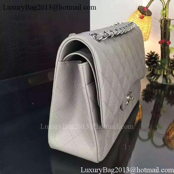 Chanel Classic Flap Bag Original Cannage Patterns A1119 Grey