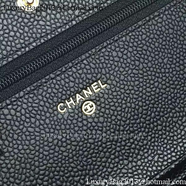 Chanel mini Flap Bag Cannage Pattern A8373 Black