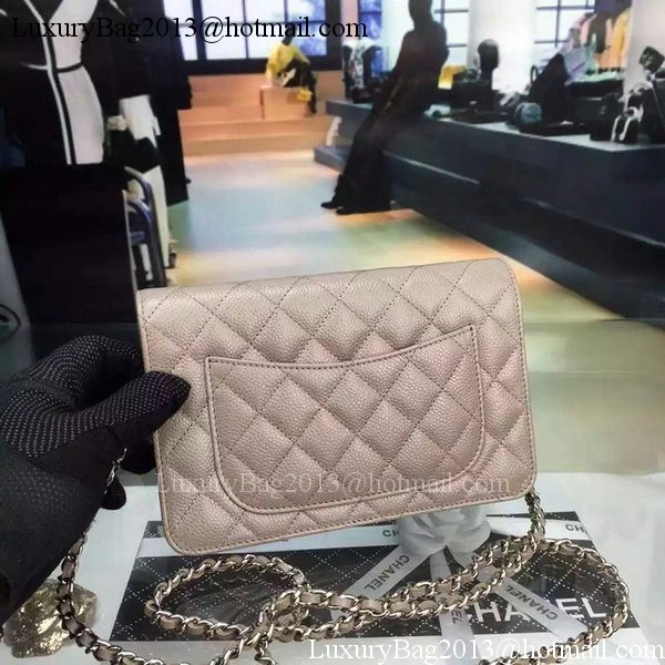 Chanel mini Flap Bag Cannage Pattern A8373 Grey