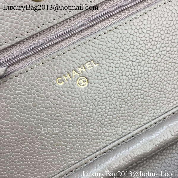 Chanel mini Flap Bag Cannage Pattern A8373 Grey