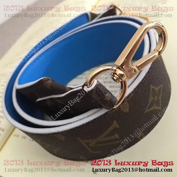 Louis Vuitton Monogram Canvas BANDOULIERE MONOGRAM J02286 Blue