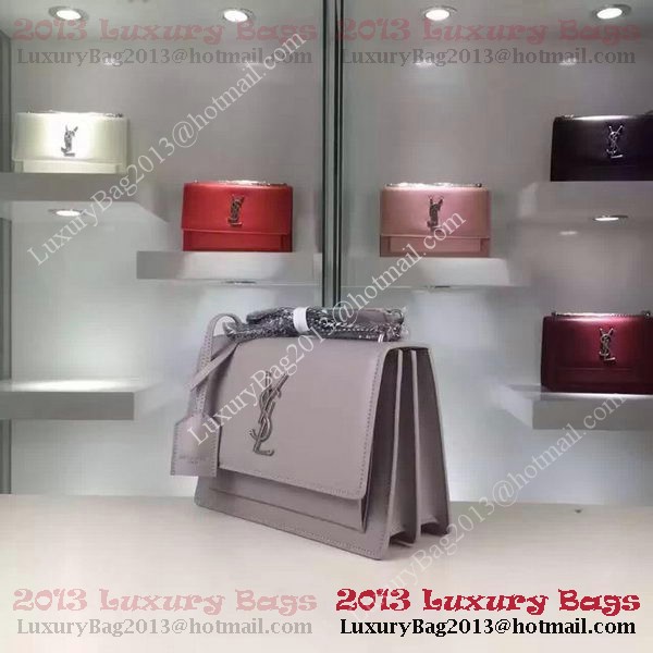 Yves Saint Laurent Cross-body Shoulder Bag Y8816 Grey