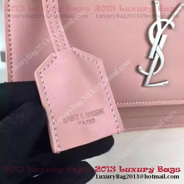 Yves Saint Laurent Cross-body Shoulder Bag Y8816 Pink