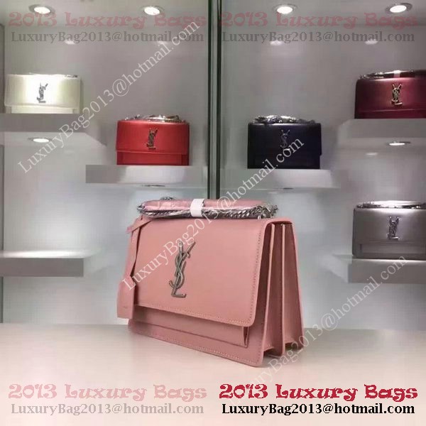 Yves Saint Laurent Cross-body Shoulder Bag Y8816 Pink