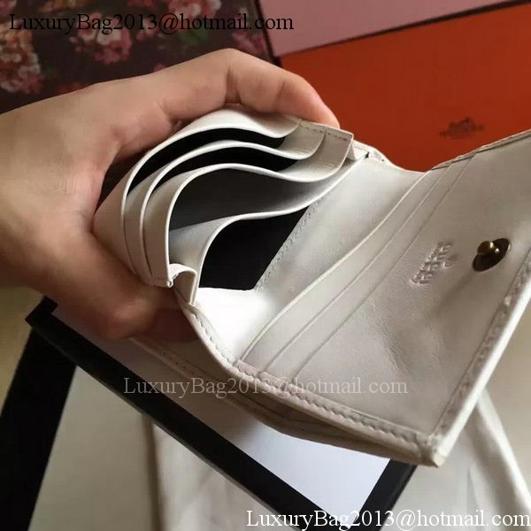 Gucci GG Marmont Card Case 443125 White