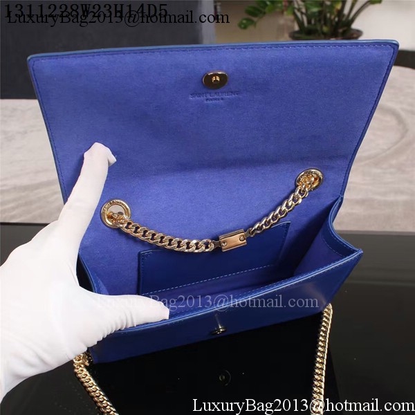 Yves Saint Laurent Monogramme Cross-body Shoulder Bag 1311228 Blue