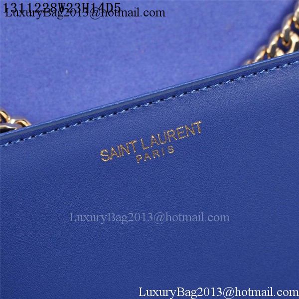 Yves Saint Laurent Monogramme Cross-body Shoulder Bag 1311228 Blue