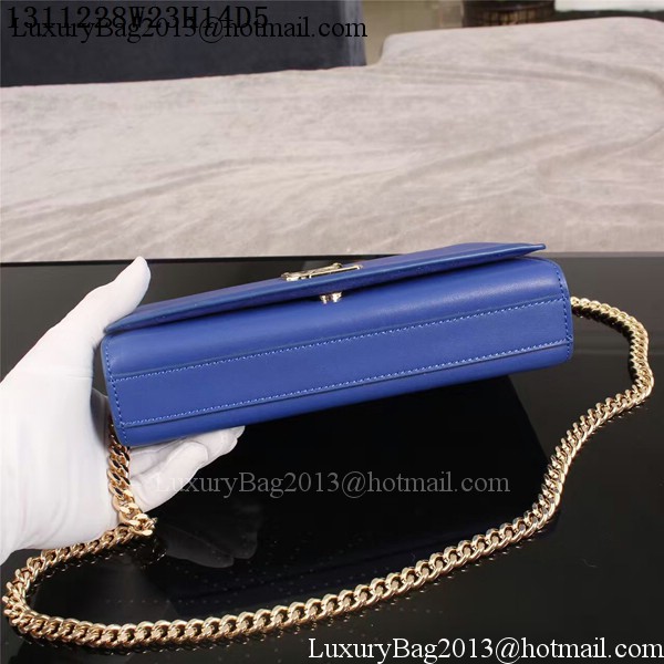 Yves Saint Laurent Monogramme Cross-body Shoulder Bag 1311228 Blue