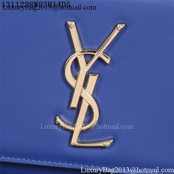 Yves Saint Laurent Monogramme Cross-body Shoulder Bag 1311228 Blue