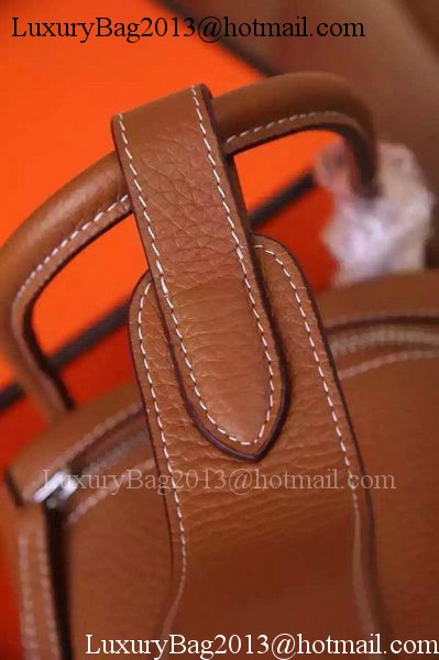 Hermes Lindy 30CM Leather Shoulder Bag H0881 Wheat