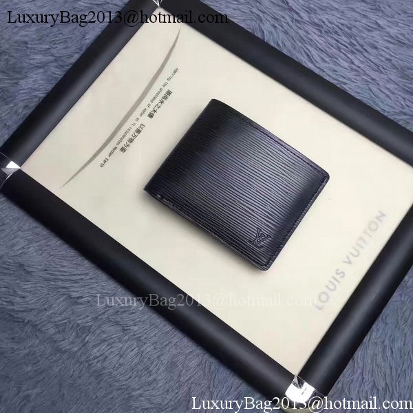 Louis Vuitton Epi Leather MULTIPLE WALLET M60628 Black