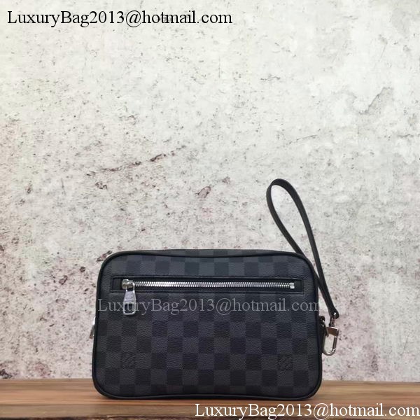 Louis Vuitton Damier Graphite Canvas KASAI CLUTCH N41664