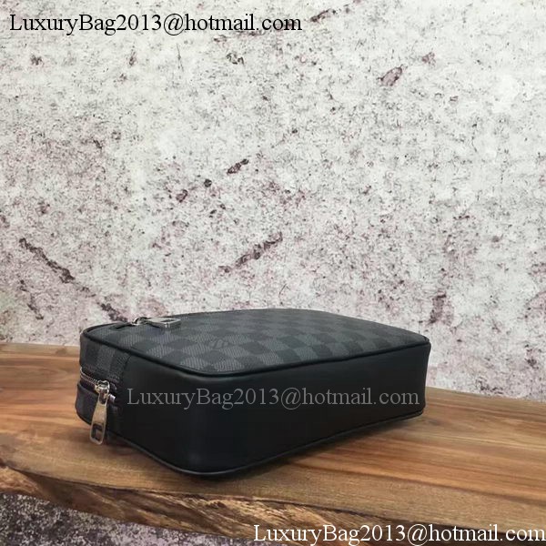 Louis Vuitton Damier Graphite Canvas KASAI CLUTCH N41664