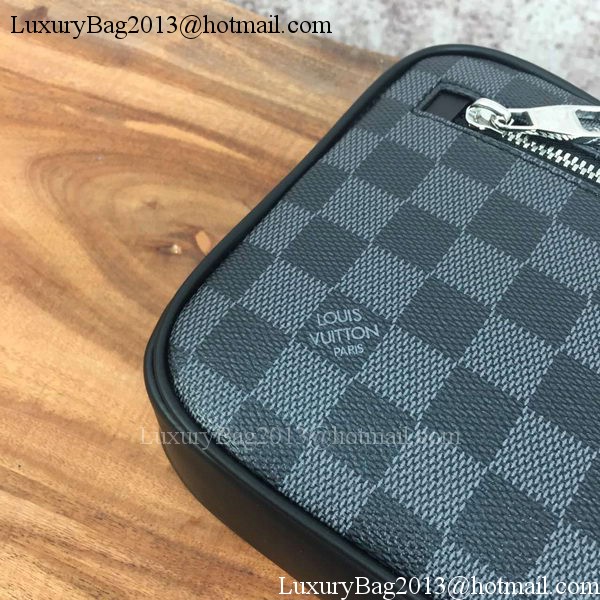 Louis Vuitton Damier Graphite Canvas KASAI CLUTCH N41664