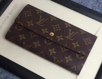 Louis Vuitton Monogram Canvas WALLET M58104