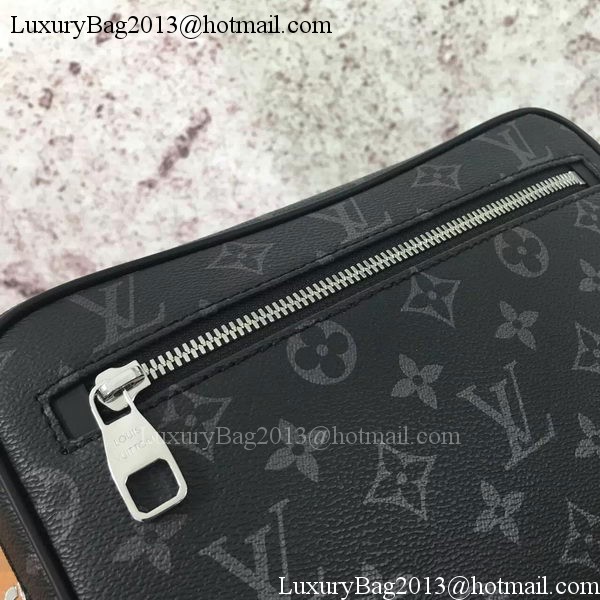 Louis Vuitton Monogram Eclipse Canvas KASAI CLUTCH M41664