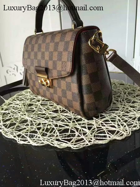 Louis Vuitton Damier Ebene Canvas CROISETTE Bag N53000