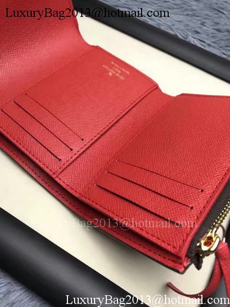 Louis Vuitton Damier Ebene Canvas VICTORINE WALLET N41659