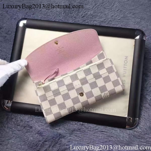 Louis Vuitton Damier Azur Canvas EMILIE WALLET N41625