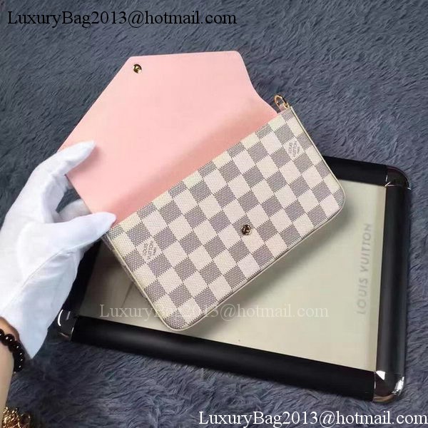 Louis Vuitton Damier Azur Canvas POCHETTE FELICIE N63106