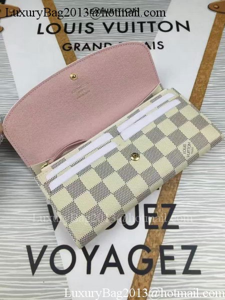 Louis Vuitton Damier Azur Canvas Emilie Wallet N60696