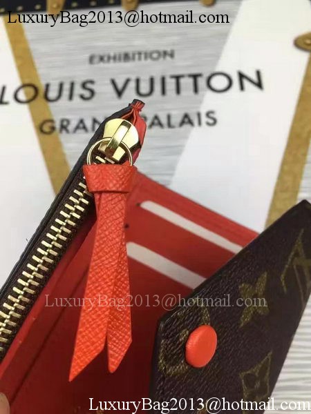 Louis Vuitton Monogram Canvas Victorine Wallet M62360 Orange