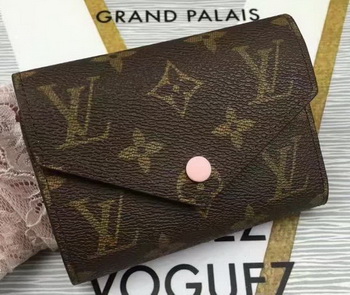 Louis Vuitton Monogram Canvas Victorine Wallet M62360 Pink