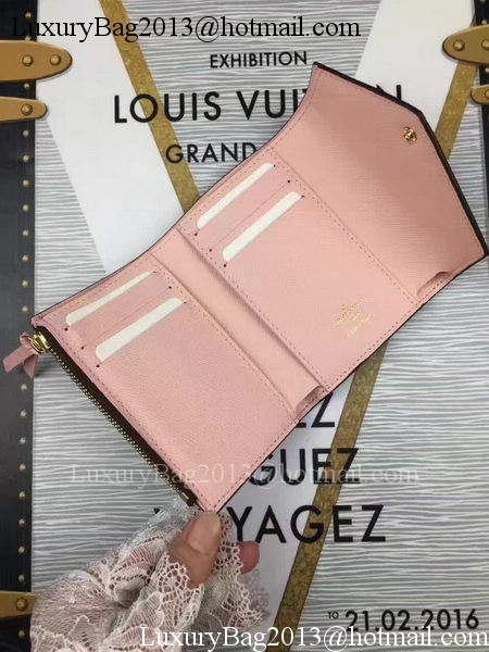 Louis Vuitton Monogram Canvas Victorine Wallet M62360 Pink