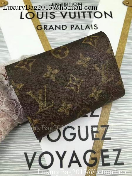 Louis Vuitton Monogram Canvas Victorine Wallet M62360 Wine