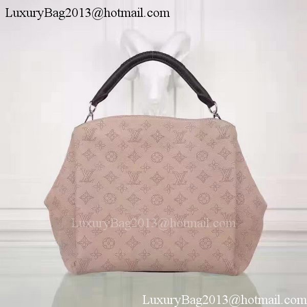 Louis Vuitton Mahina Leather BABYLONE CHAIN BB Bag M51223 Apricot