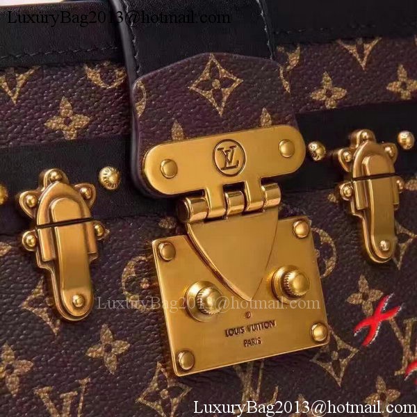 Louis Vuitton Petite Malle Monogram Canvas Bag M86286