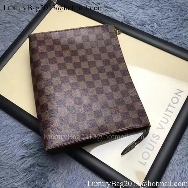 Louis Vuitton Damier Ebene Canvas TOILETRY POUCH 26 N47542