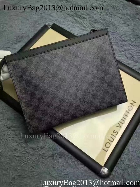 Louis Vuitton Damier Graphite Canvas TOILETRY POUCH 26 N41696