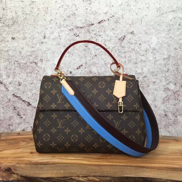 Louis Vuitton Monogram Canvas CLUNY Bag M42735 Blue