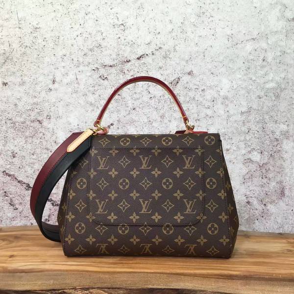 Louis Vuitton Monogram Canvas CLUNY Bag M42735 Wine