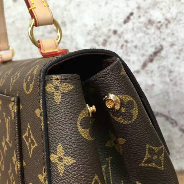 Louis Vuitton Monogram Canvas CLUNY Bag M42735 Wine