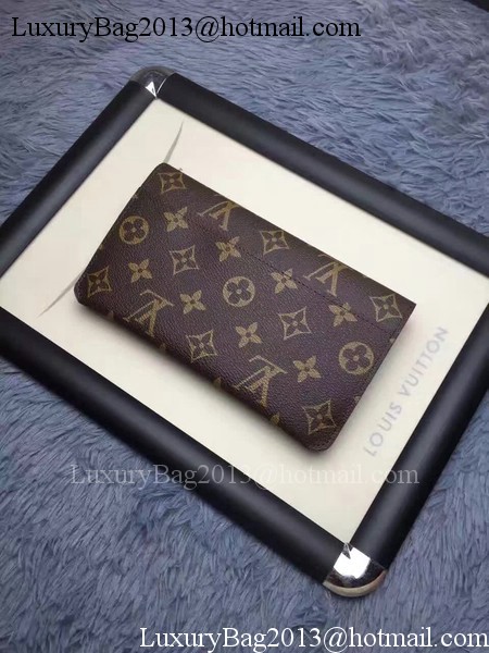 Louis Vuitton Monogram Canvas JEANNE WALLET M62155 Orange