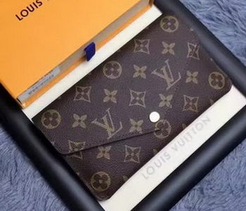 Louis Vuitton Monogram Canvas JEANNE WALLET M62155 Red