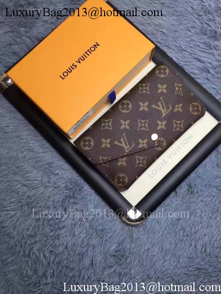 Louis Vuitton Monogram Canvas JEANNE WALLET M62155 Rose