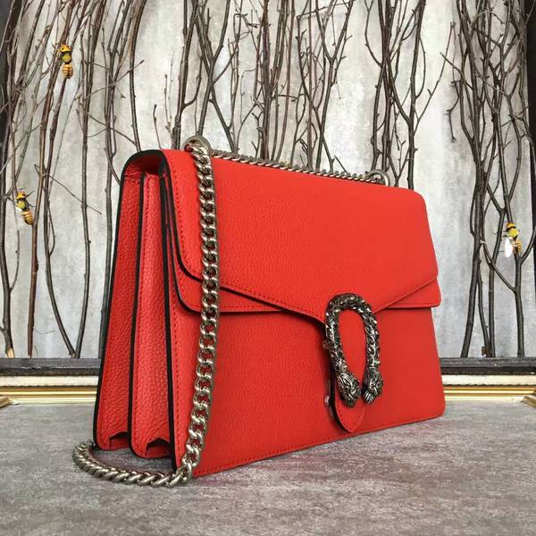 Gucci Dionysus Lichee Pattern Shoulder Bag 403348 Red