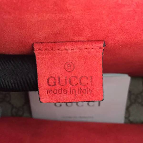 Gucci Medium Dionysus GG Canvas Shoulder Bag 400249 Red