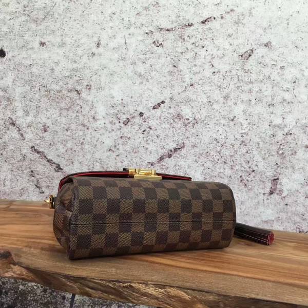 Louis Vuitton Damier Ebene Canvas CROISETTE Bag 41581