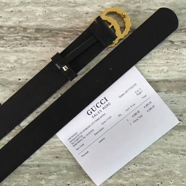 Gucci Original Calf Leather 2.5CM Belt 68883A