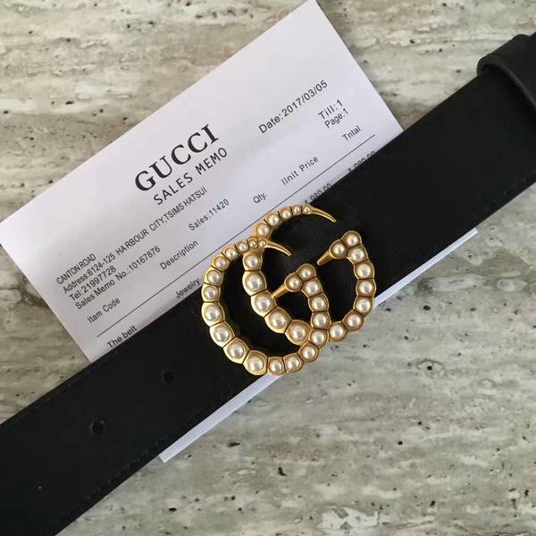 Gucci Original Calf Leather 2.5CM Belt 68883A