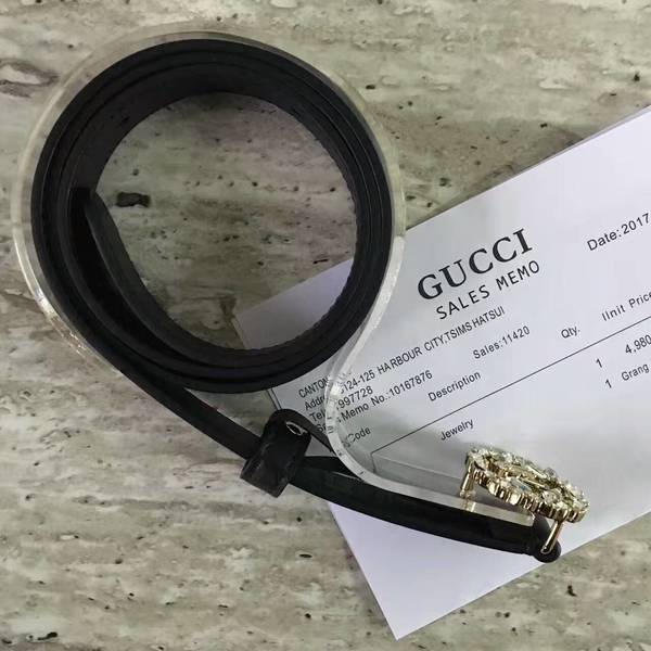 Gucci Original Calf Leather 2.5CM Belt 68883C