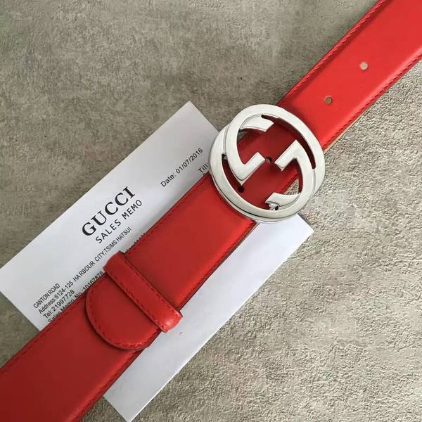 Gucci Original Calf Leather 4.0CM Belt 68885B